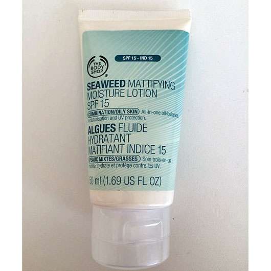 The Body Shop Seaweed Mattifying Moisture Lotion SPF 15