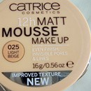Catrice 12h Matt Mousse Make Up, Farbe: 025 Light Beige