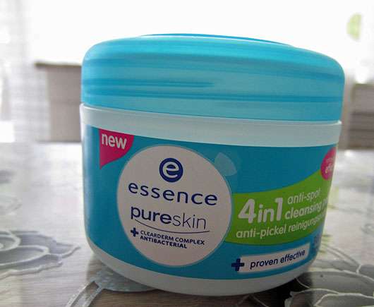 essence pure skin anti-spot 4in1 cleansing pads