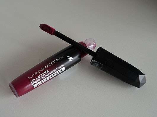 MANHATTAN Lip Lacquer Matt Effect, Farbe: 400 Burgundy Kiss