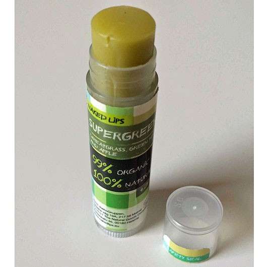 <strong>Naked Lips</strong> Organic Lip Balm Supergreens