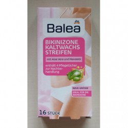 Produktbild zu Balea Bikinizone Kaltwachsstreifen
