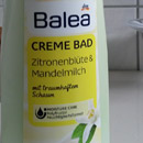 Balea Creme Bad Zitronenblüte & Mandelmilch