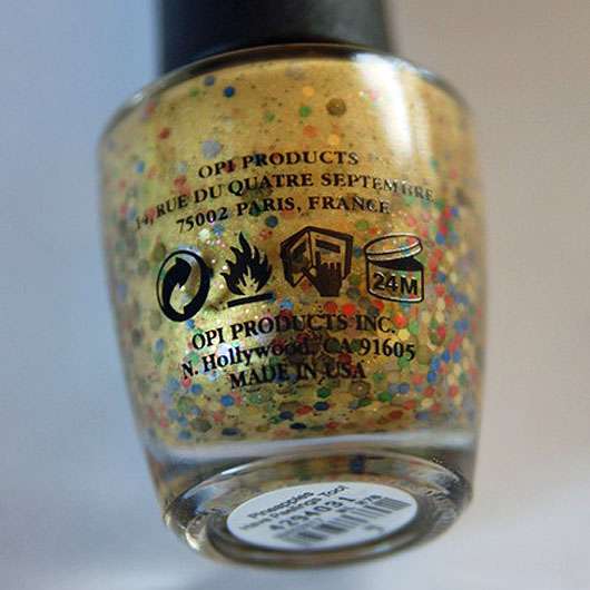 OPI Nail Lacquer, Farbe: Pineapples Have Peelings Too! (LE)