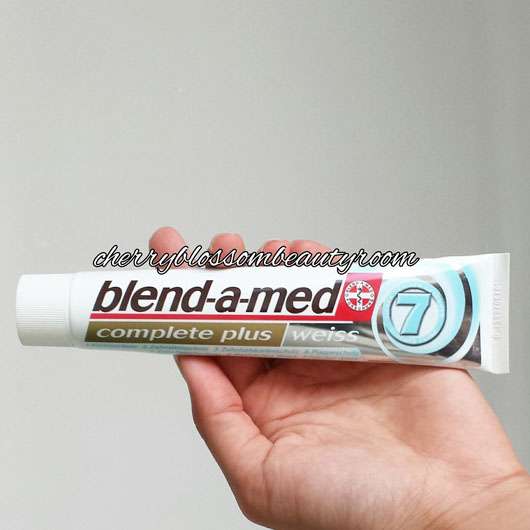 blend-a-med complete plus "weiss" Zahncreme 