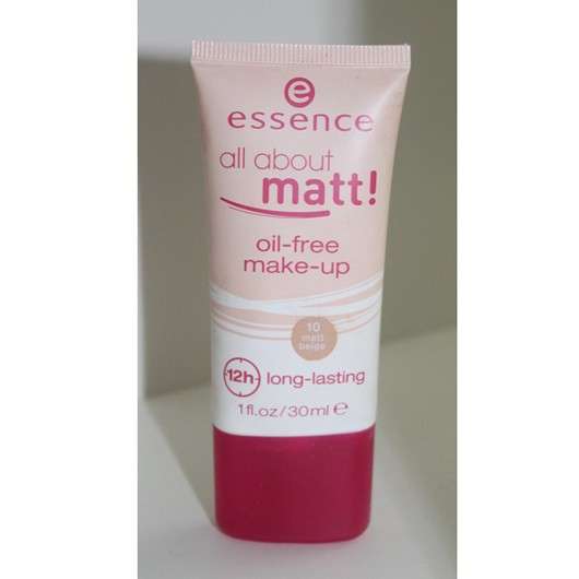 essence all about matt! oil-free make-up, Farbe: 10 matt beige