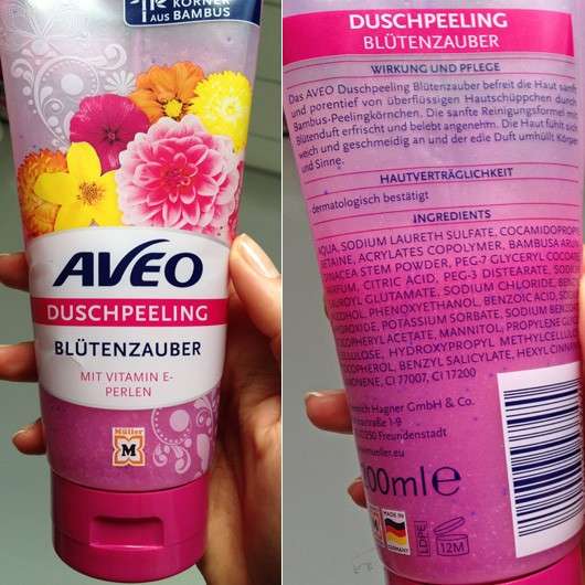 <strong>AVEO</strong> Duschpeeling Blütenzauber