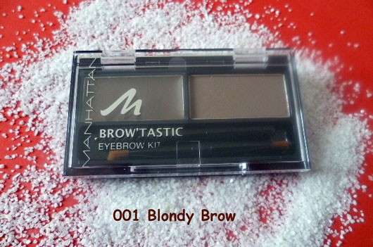 MANHATTAN Brow’Tastic Eyebrow Kit, Farbe: 001 Blondy Brow