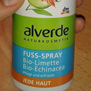 alverde Fuss-Spray Bio-Limette Bio-Echinacea