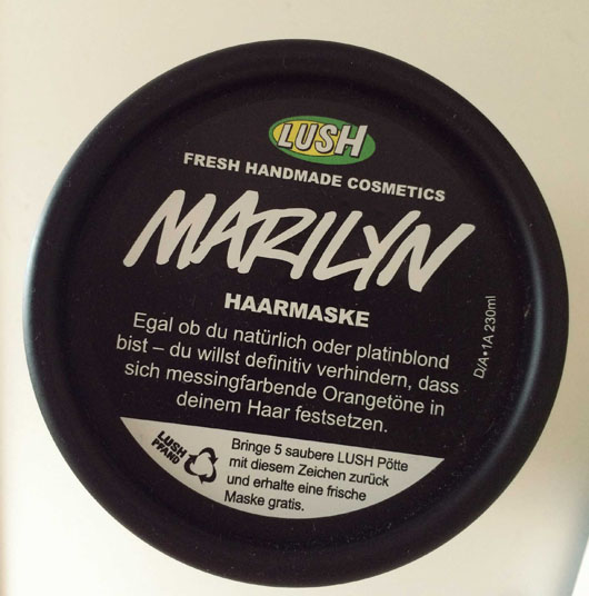 LUSH Marilyn (Haarmaske)