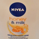Nivea honey & milk Cremeseife
