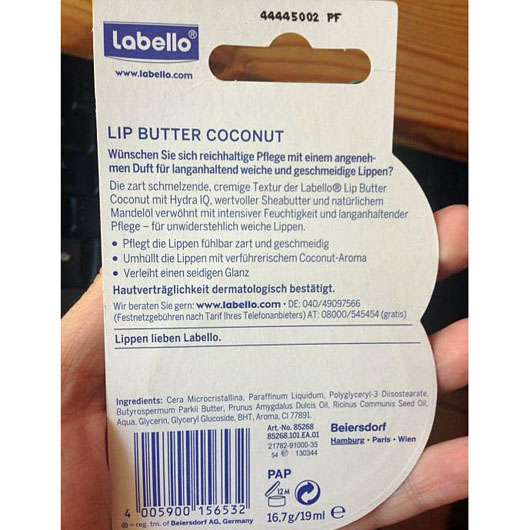 Labello Lip Butter Coconut