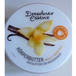 Produktbild zu Dresdner Essenz Körperbutter Vanille/Sandelholz