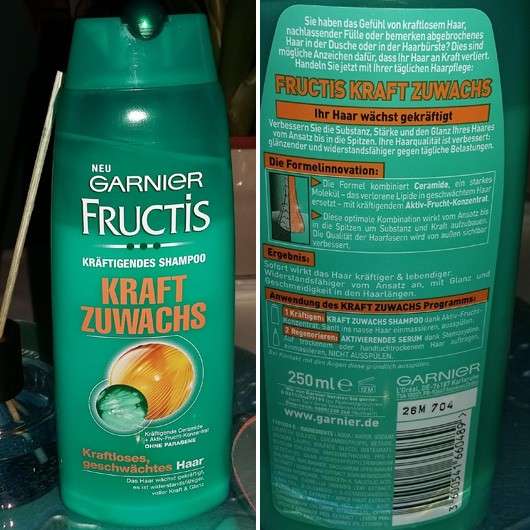 Garnier Fructis Kräftigendes Shampoo Kraft Zuwachs