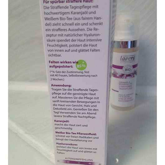 Lavera Straffende Tuchmaske – 21 Ml, Packung Mit 2, Mit Edelweiß-Extrakt, 100% Naturkosmetik
