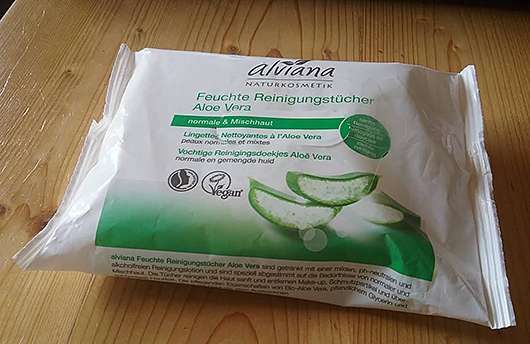 Produktbild zu alviana Feuchte Reinigungstücher Aloe Vera