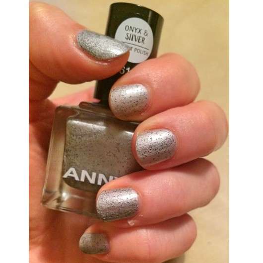 ANNY Onyx & Silver Effect Polish, Farbe: 361.30 hot material (LE)