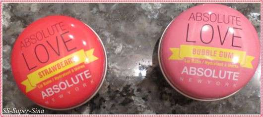 ABSOLUTE NEW YORK Duo Lip Balm „Absolute Love“ (Strawberry + Bubble Gum)