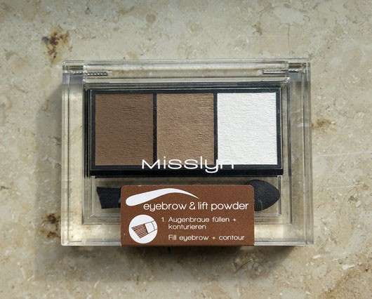 Misslyn Eyebrow & Lift Powder, Farbe: 4 brown sugar