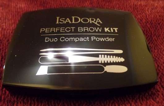 IsaDora Perfect Brow Kit Duo Compact Powder, Farbe: 16 Brown Duo (LE)