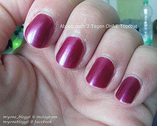 Misslyn nail polish, Farbe: 229 Party On