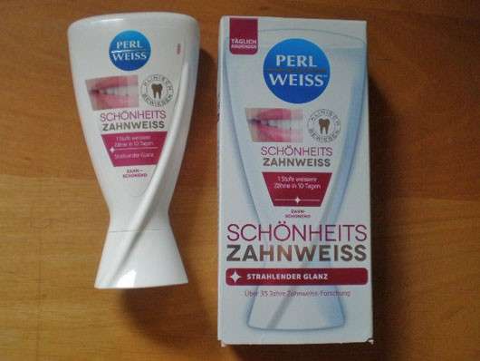 Perlweiss Schönheits Zahnweiss Zahncreme