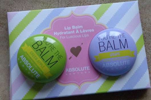 ABSOLUTE NEW YORK Duo Lip Balm „You’re the balm“ (Green Apple + Grape)