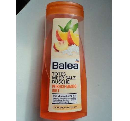Produktbild zu Balea Totes Meer Salz Dusche Pfirsich-Mango-Duft