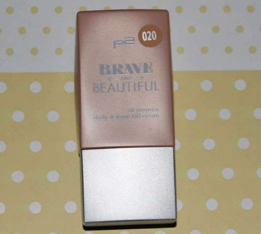 Produktbild zu p2 cosmetics Brave and Beautiful All-Purpose Daily Defense DD Cream – Farbe: 020 amber (LE)