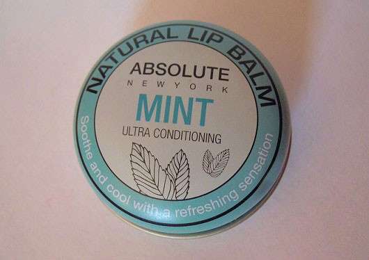 ABSOLUTE NEW YORK Natural Lip Balm „Mint“