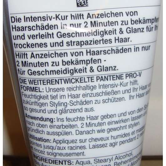 Pantene Pro-V Repair & Care Intensive Repair 2 Minuten Kur