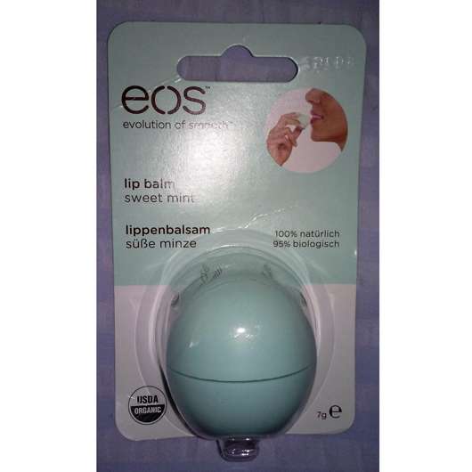 eos Smooth Spheres Organic Lip Balm – Sorte: Sweet Mint