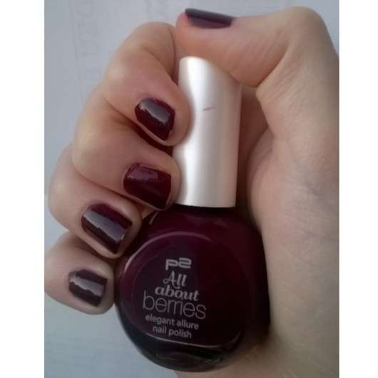 p2 all about berries elegant allure nail polish, Farbe: 050 grape passion (LE)