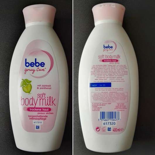 bebe Young Care soft body milk