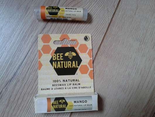 BEE NATURAL Mango 100% Natural Lip Balm