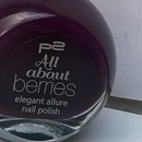 p2 all about berries elegant allure nail polish, Farbe: 060 blueberry passion (LE)