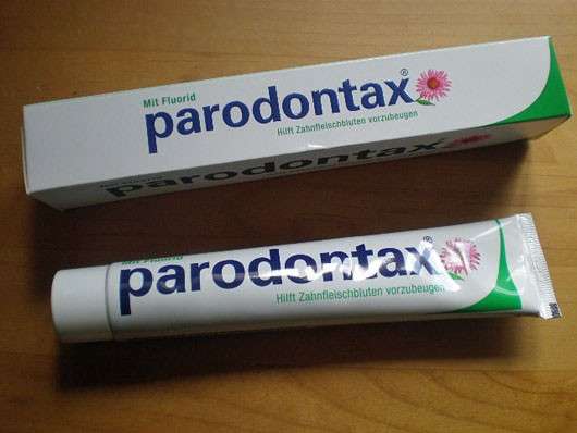 Parodontax mit Fluorid Zahncreme