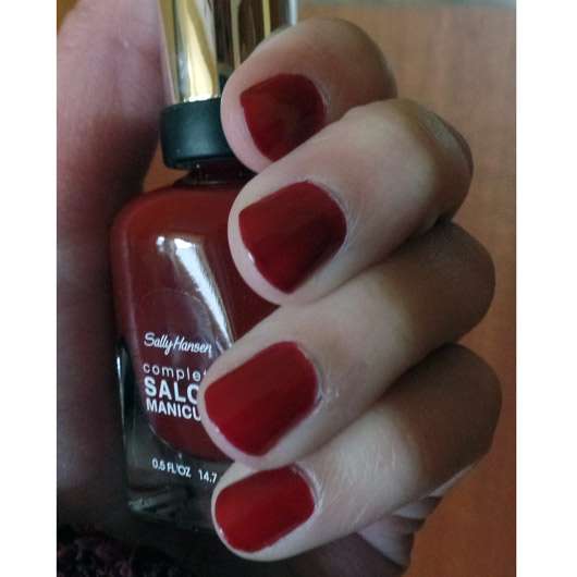 Sally Hansen Complete Salon Manicure Nagellack, Farbe: 610 Red Zin