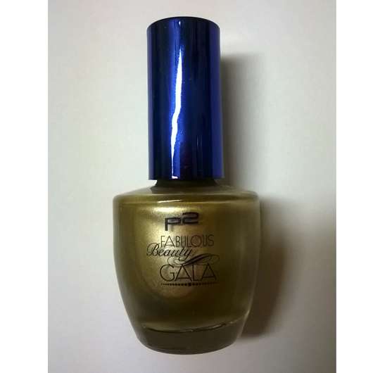Produktbild zu p2 cosmetics fabulous beauty gala sweet addiction nail polish – Farbe: 030 glorified gold (LE)