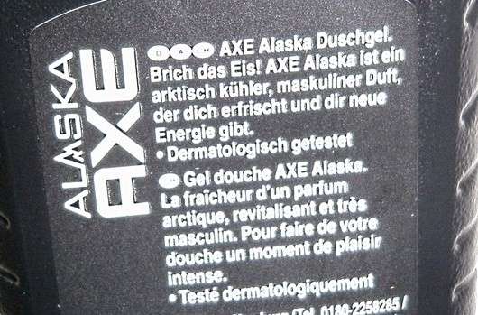 AXE Alaska Refreshing Shower Gel