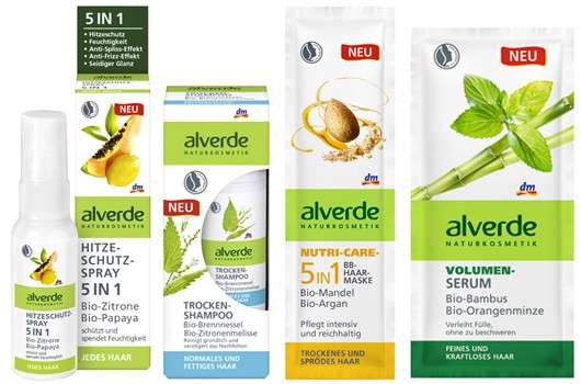 Neue Haarpflegespezialisten von alverde NATURKOSMETIK