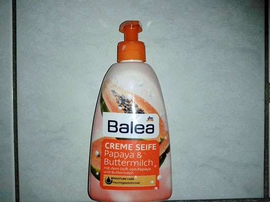 Balea Creme Seife Papaya & Buttermilch