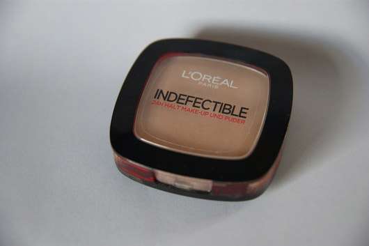 L’Oréal Paris Indefectible 24H Halt Make-Up und Puder, Farbe: 160 Sand Beige