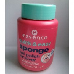 Produktbild zu essence quick & easy sponge nail polish remover