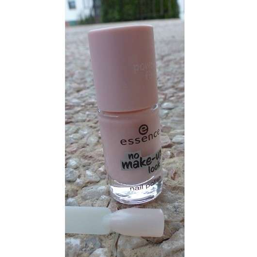 essence no make up look nail polish, Farbe: 01 powdery rose