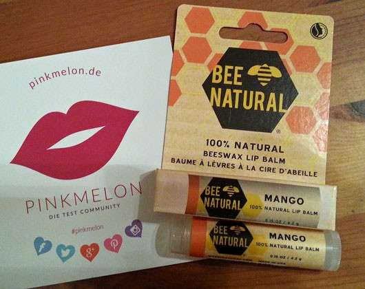 BEE NATURAL Mango 100% Natural Lip Balm