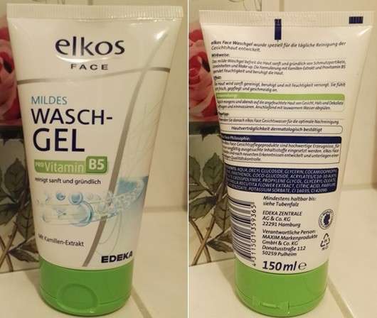 Test - Reinigung - elkos Face Mildes Waschgel - Pinkmelon