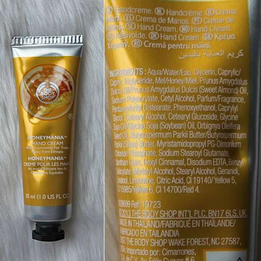 The Body Shop Honeymania Handcreme