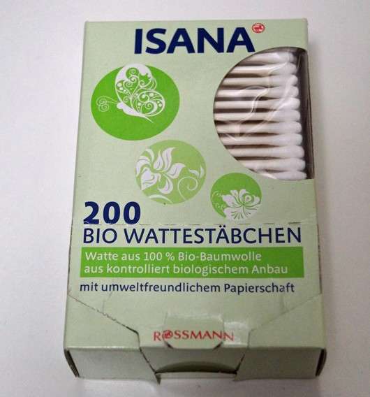 ISANA 200 Bio Wattestäbchen