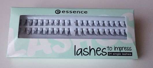 essence lashes to impress – 01 single lashes
